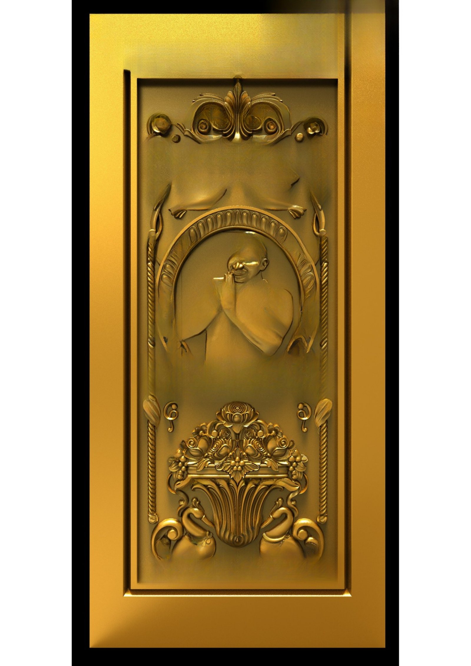 GSK NEW YEAR DOORS - PAGE-12 Divine Carved Relief CNC Design